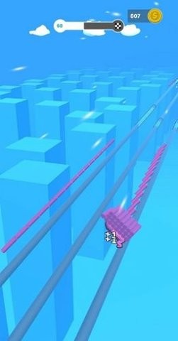 铁路冲浪3D游戏