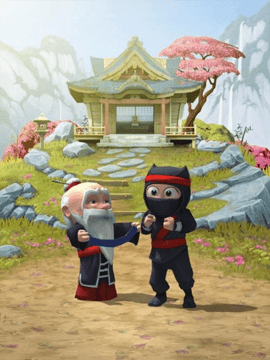 clumsy ninja