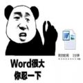 word很大你忍一下表情包