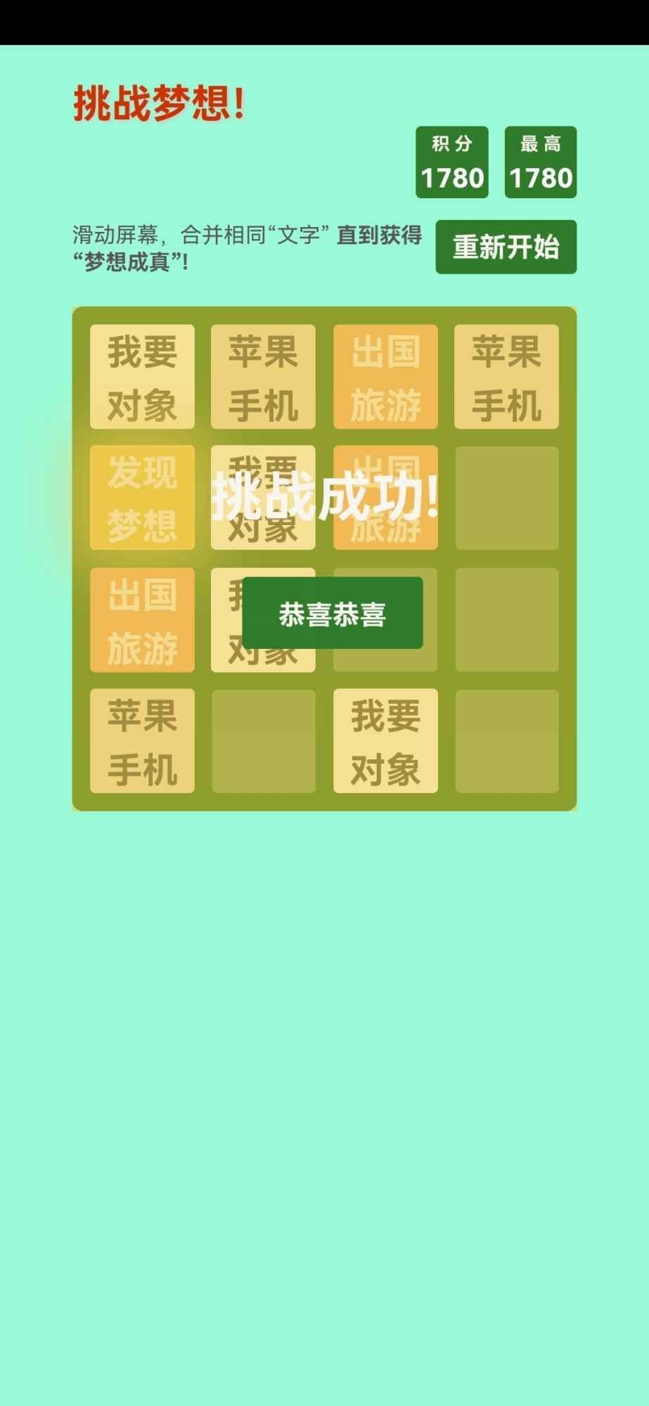 梦想成真